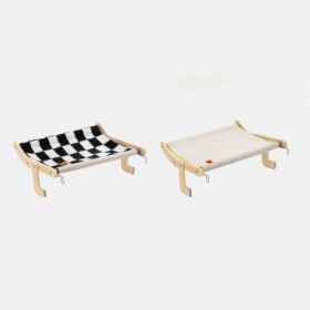 Window Perch For Cats Inside Large Cats Hammock Window Seat Bed Shelves For Indoor Cats No Drilling No Suction Cup (Option: Default)