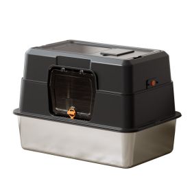Only Self Pickup---New Model Stainless Steel Fully Enclosed 50x35x10 (Option: Black)