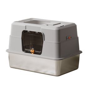 Only Self Pickup---New Model Stainless Steel Fully Enclosed 50x35x10 (Option: Gray)