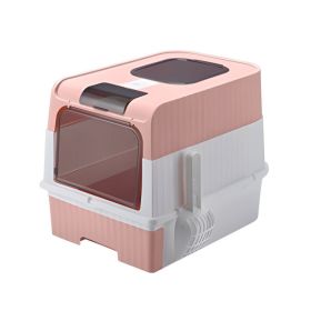 Only Self Pickup---Magic Cube Cat Litter Box (Option: PinkLSJ1)